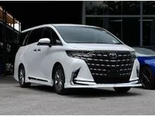 New Stock 2024 Toyota Alphard 2.5 Z 7-Seater MPV