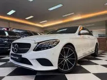 2019 Mercedes-Benz C200 1.5 EQ Boost Avantgarde Line Sedan [Km26.000] Nik2019 Black On Black Speedo Digital Record ATPM #AUTOHIGH #BEST VALUE Sedan