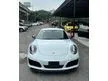 Recon 2018 Porsche 911 3.0 Carrera T Coupe Japan Spec, Sport Chrono In White, Speedometer Panel In White,