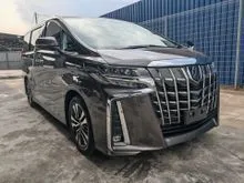 2021 Toyota Alphard 2.5SC - BRONZE GOLD COLOR - 45000KM - 6 YEARS WARRANTY - UNREG