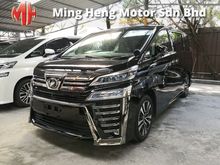 2019 Toyota Vellfire 2.5 ZG (FACELIFTED) # PRE CRASH , GRADE 5A , DIM
