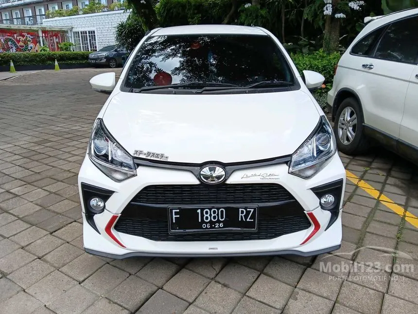 Jual Mobil Toyota Agya 2021 TRD 1.2 di Jawa Barat Automatic Hatchback Putih Rp 146.000.000