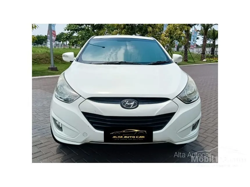 Jual Mobil Hyundai Tucson 2013 GLS 2.0 di Banten Automatic SUV Putih Rp 135.000.000