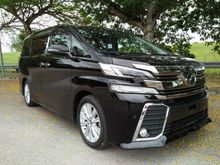 2015 Toyota Vellfire ZA 2.5 With***ALPINE PLAYER***ALPINE MONITOR***
