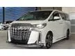 Recon 2021 Toyota Alphard 2.5 S C Package MPV Full SPEC JBL 4CAM Modellista Bodykit