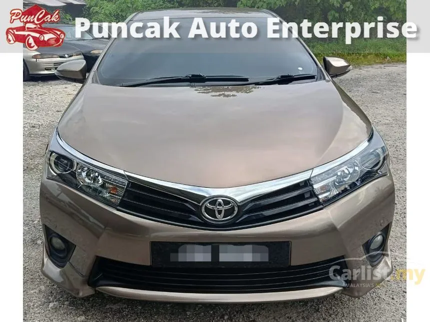 2014 Toyota Corolla Altis V Sedan