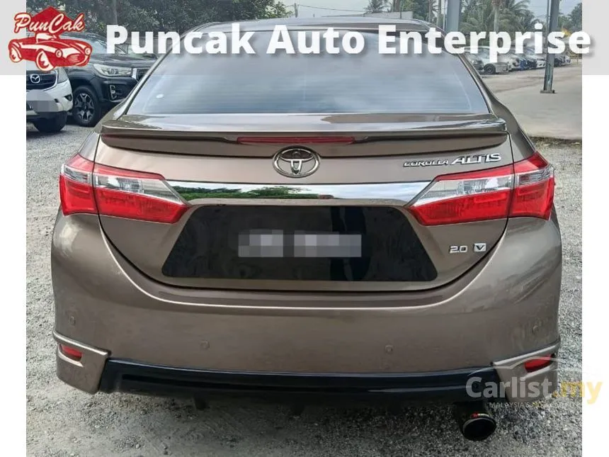 2014 Toyota Corolla Altis V Sedan
