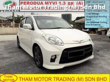 2008 Perodua Myvi 1.3 SE Hatchback GOOD CONDITION LOW MLEAGE LIKE NEW ACCIDENT FREE AND 1 CAREFUL OWNER