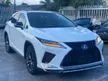 Recon PANORAMIC ROOF 360 CAMERA HEAD UP DISPLAY BLACK LEATHER SEAT WHITE STRIPES 2020 Lexus RX300 2.0 F Sport FULL SPEC