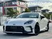 Recon 2022 Toyota GR86 2.4 RZ Coupe Manual Unregistered GR Exhaust Half Leather Seat Alcantara Seat Adaptive Cruise Control