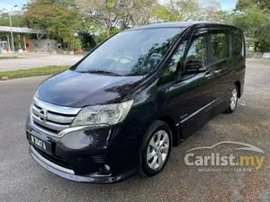 Nissan Serena 2.0 S-Hybrid High-Way Star MPV (A) 2014 Full Service Record in NISSAN 1 Owner Only Original TipTop Condition View to Confirm