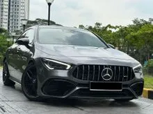 2022 Mercedes-Benz AMG CLA45 S 4MATIC 2.0 LOCAL SPEC LOW MILEAGE FULL SERVICE RECORD MERCEDES  AMG PERFORMANCE SEATS