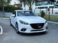 2015 Mazda 3 2.0 SKYACTIV-G GL-P/START-L/SEAT-B/KIT-MAZDA INFO-TAINT W/ RVS CAMERA-1 OWNER-T/TOP COND-CASH/LOAN
