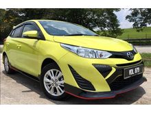 2019 Toyota Yaris 1.5 (A) Sport Pushstart One Owner Tip Top Condition