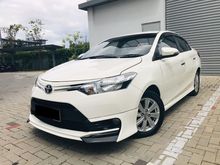 Toyota Vios 1.5 (A) P/START TRD BODYKITS HIGH LOAN LIKE NEW
