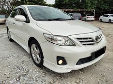 2012 Toyota Corolla Altis 1.8 G SPEC BLACK INTERIOR FULL SERVICE RECORD
