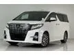 Used 2017 / 2019 Toyota Alphard 2.5 G S C Package MPV (Tip Top Condition) (Low Mileage) (Pilot Seats) (Panoramic Roof) (Powered Boot) (Pre Crash System) - Cars for sale