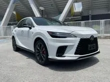 2024 Lexus RX 350 2.4(A)F-Sport AWD -Grade5A 7YearsWarranty 3YearsFreeServices NewCarRate