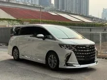 Sunroof / HUD / Bodykit 2024 Toyota Alphard 2.5 Z 7-Seater MPV