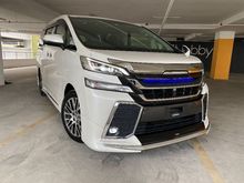 2016 Toyota Vellfire 2.5 ZG PILOT SEAT MODELISTA BODYKIT , ALPINE DVD , ALPINE ROOF MONITOR #MANY NEW STOCK ARRIVE #BEST IN TOWN PROMOTION