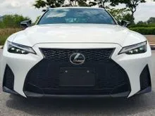 2021 Lexus IS 300 2.0 F Sport Mode Black Edition Sedan