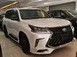 Recon 2019 Lexus LX570 5.7 V8 4WD Black Sequence Full TRD Aero Bodykit, TRD Front Grill, Mark Levinson Sound System, Sunroof, Leather Seats