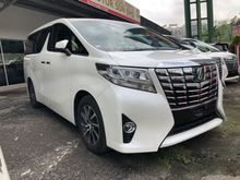 2016 Toyota Alphard 2.5 G ( 8 SEATER , PRECRASH , POWER BOOT )