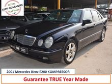 2001 Mercedes-Benz E200K 2.0(A) KOMPRESSOR