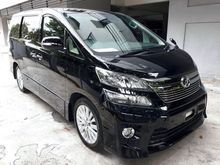2013 Toyota Vellfire 3.5 ZG CoolBox Leather PROMO Unreg