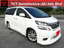 Toyota Vellfire 2.4 3.5 ZG MPV (A) HONE THEATER PILOT SEAT 2 POWER DOOR POWER BOOT SEROUNDING CAMERA