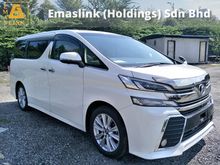 2016 Toyota Vellfire 2.5 ZA ALPINE DVD SURROUND MONITOR SYSTEM 360 SURROUND CAMERA POWER BOOT SUNROOF EDITION