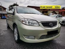 2004 Toyota Vios 1.5 G (A) 1 OWNER - ORIGINAL PAINT - ORIGINAL CONDITION - LOW MILEAGE - NEW & CLEAN INTERIOR - TIP TOP CONDITION - VIEW TO BELIEVE...