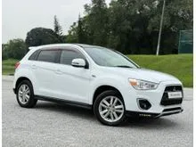2014 Mitsubishi ASX FACELIFT 2.0 MIVEC 4WD Designer Edition SUV (LOW MILEAGE ONE OWNER PANORAMIC ROOF ,PADDLE SHIFT ,REVERSE CAM ,FULL LEATHER SEAT)