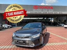 2015 Toyota Camry 2.0G D-4S VVIT-IW +Free 2 Years Warranty +Free 2 Years Service by Authorized Toyota Service Centre