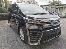 SELLING MURAH MURAH 2018 Toyota Vellfire 2.5 ZA