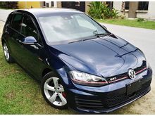 2014 VOLKSWAGEN GOLF 2.0 GTI TSI HATCHBACK JAPAN SPEC CAR SELLING PRICE ONLY ( RM 145,000.00 NEGO ) BODY COLOR - BLUE COLOR