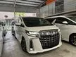 Recon 2018 Toyota Alphard 2.5 SC Unregister Pilot Seat - Cars for sale