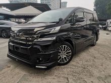 2015 Toyota Vellfire 2.5 ZG JBL HOME THEATER / PRE-CRASH F/SET TRD BODYKIT