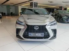 2026 Lexus NX 350 2.4 F Sport RM15,000 REBATE + 3 YEARS OF FREE SERVICE