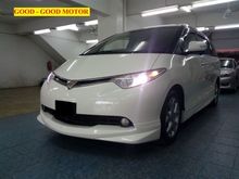 2008 Toyota Estima 2.4 Aeras MPV A NICE NO. 1515 2 POWER DOORS DVD MONITOR