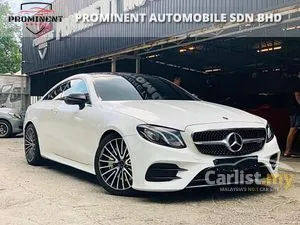 2017 Mercedes-Benz E300 2.0 Coupe