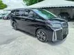 Recon 2020 Toyota Alphard 2.5 SC 3BA / 3 EYES LED / SUNROOF / APPLE CAR PLAY / SPARE TYRE / GRADE 4 / 20K KM ONLY /2020 UNREGISTER
