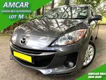 2013 Mazda 3 1.6 SPORT (A) NEW FACE LIFT 1 OWNER