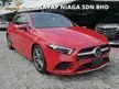Recon Ambient Light Panaromic Roof HUD Red Leather 2018 Mercedes-Benz A180 1.3 AMG Hatchback - Cars for sale