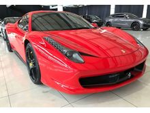 2010 Ferrari 458 Italia 4.5 V8 (A) HIGH SPECS