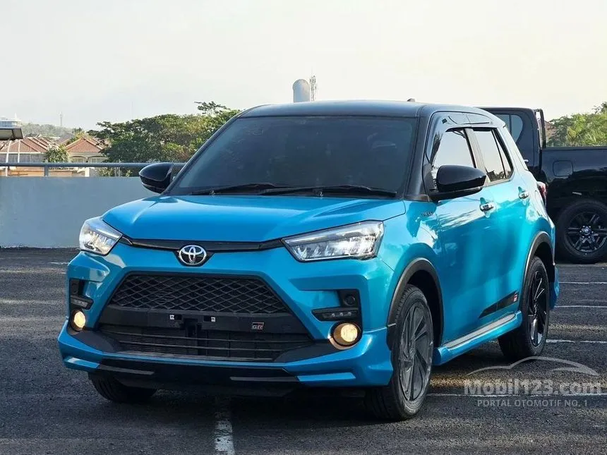 Jual Mobil Toyota Raize 2024 GR Sport 1.0 di Kalimantan Barat Automatic Wagon Biru Rp 230.500.000