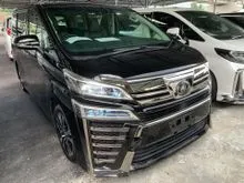 2019 Toyota Vellfire 2.5 Z G Edition MPV - RECON ( UNREGISTER JAPAN SPEC )