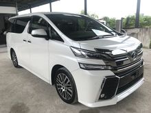 2016 Toyota Vellfire 2.5 Z G Edition MPV