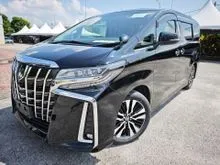 2022 Toyota Alphard 2.5 SC SUNROOF DIM BSM UNREG MANY UNIT