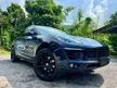 Recon *(GRADE 4.5 UNIT)*2019 PORSCHE MACAN TURBO 2.0 SUV JAPAN SPEC *BROWN INTERIOR/FULL LEATHER SEATS/REVERSE CAMERA WITH PARK ASSIST/20 INCH ALLOY WHEELS*